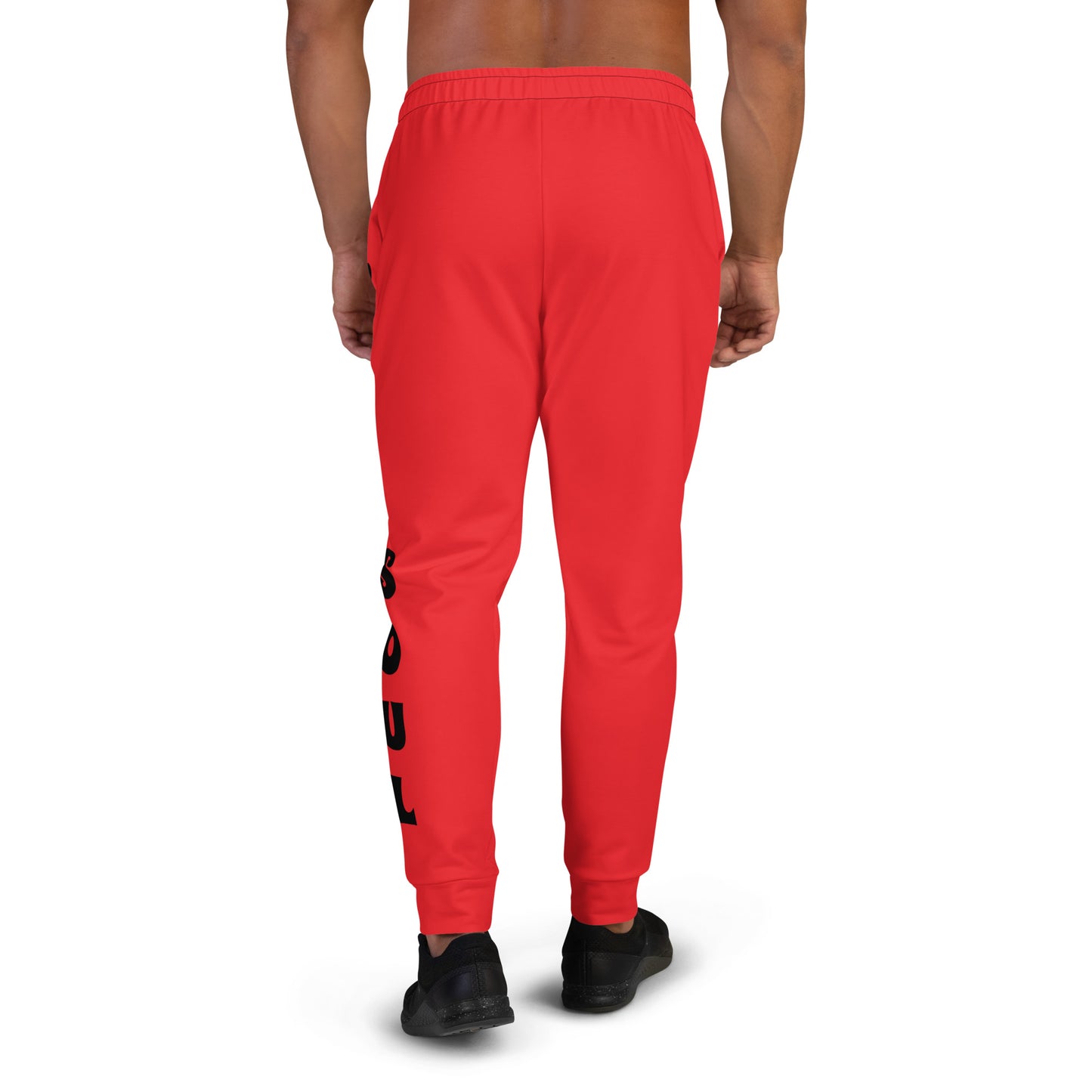 Dope Soul Men's Joggers (Black/Red)