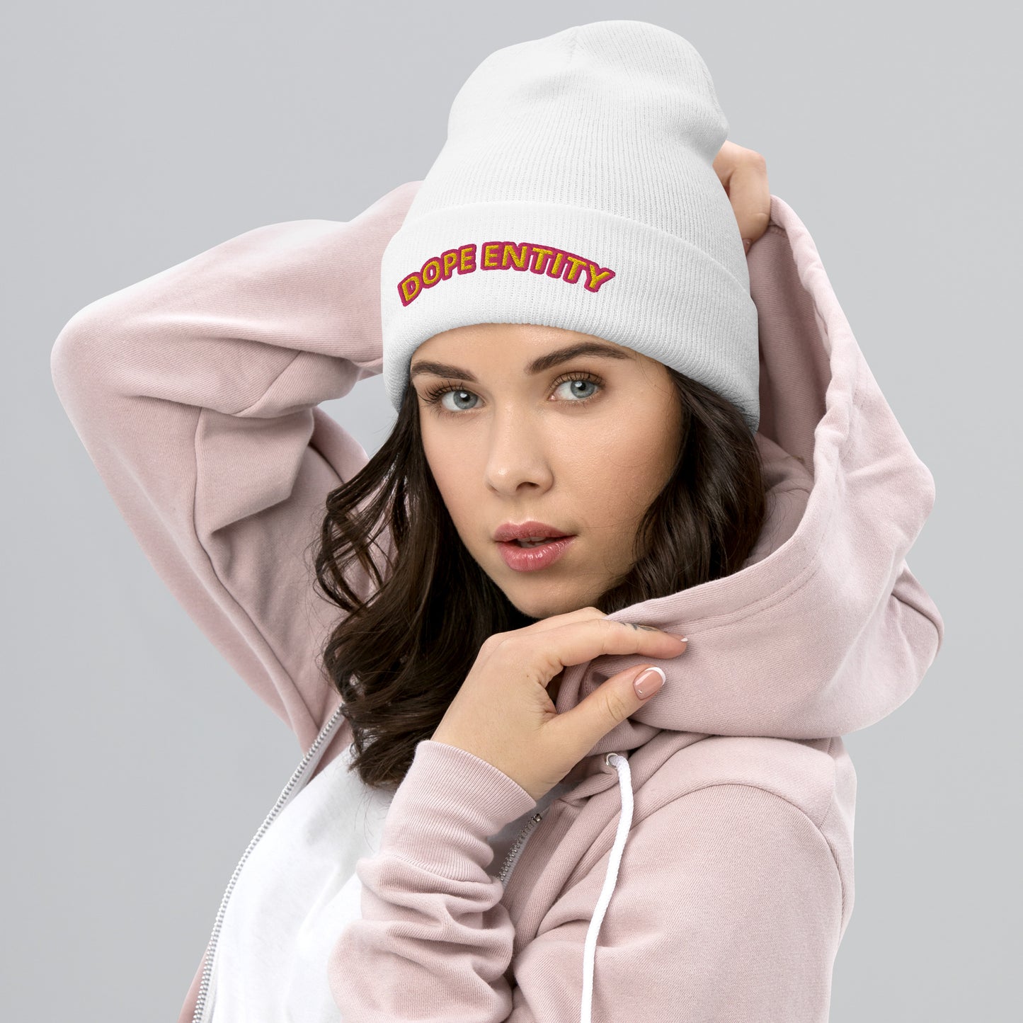 Dope Entity Beanie (PinkGold)