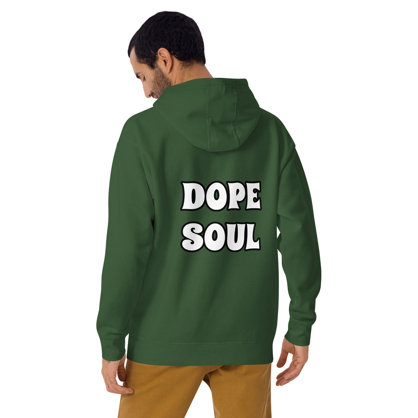 Dope Soul Unisex Hoodie (White)