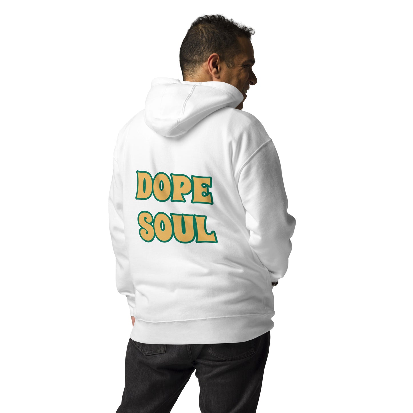 Dope Entity Unisex Hoodie (HarvestGold/ForestGreen)