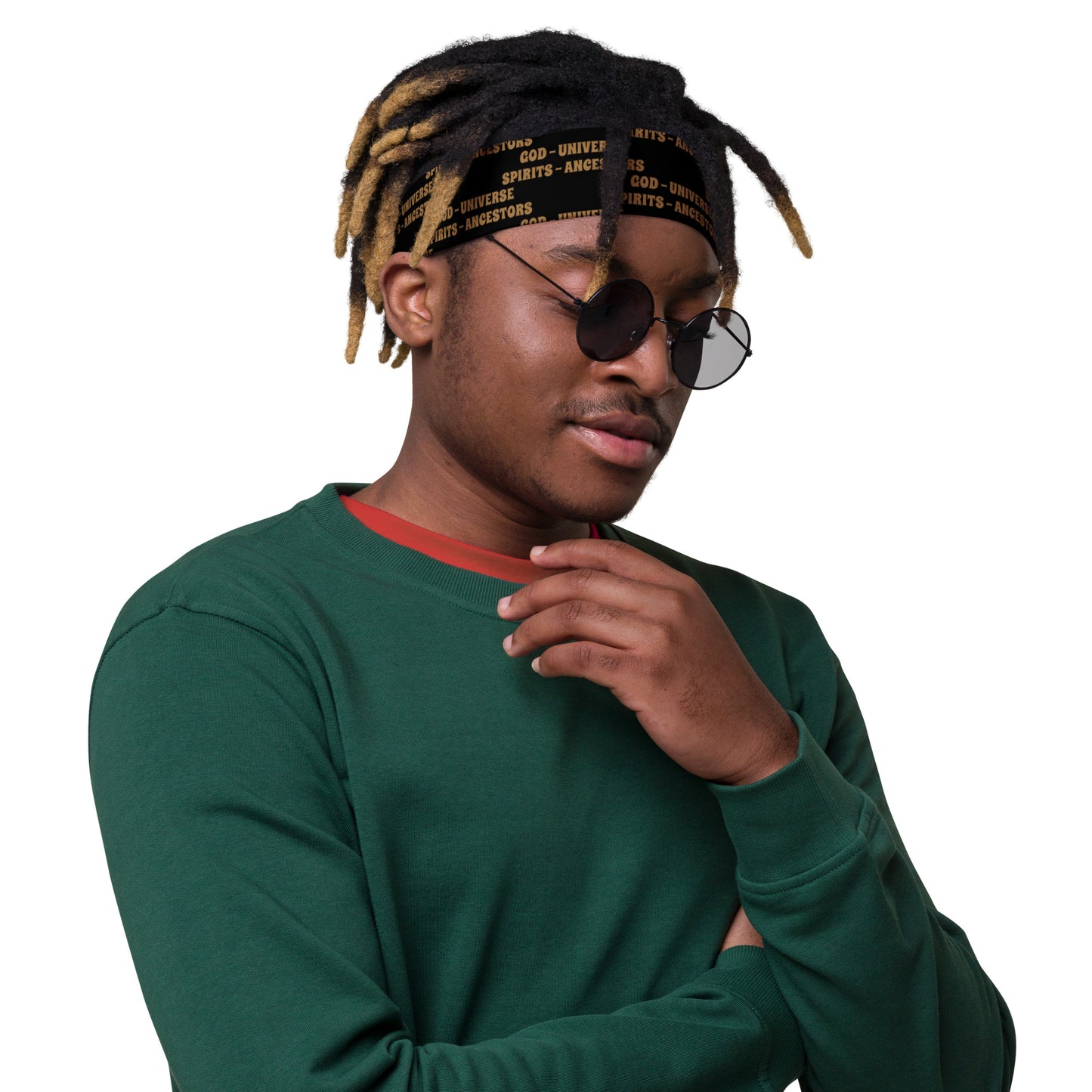 GUSA Defined Headband (Black/OldGold)