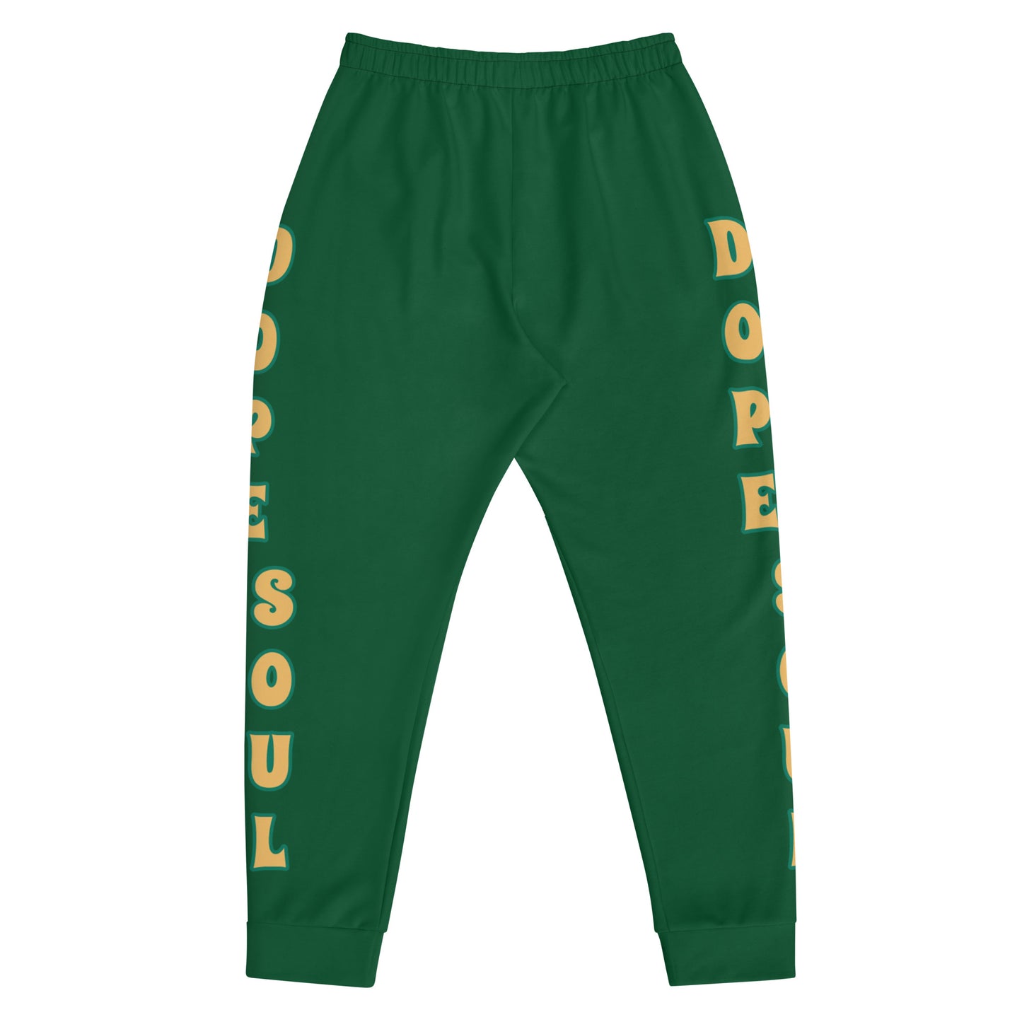 Dope Soul Men's Joggers (Gold/Green)