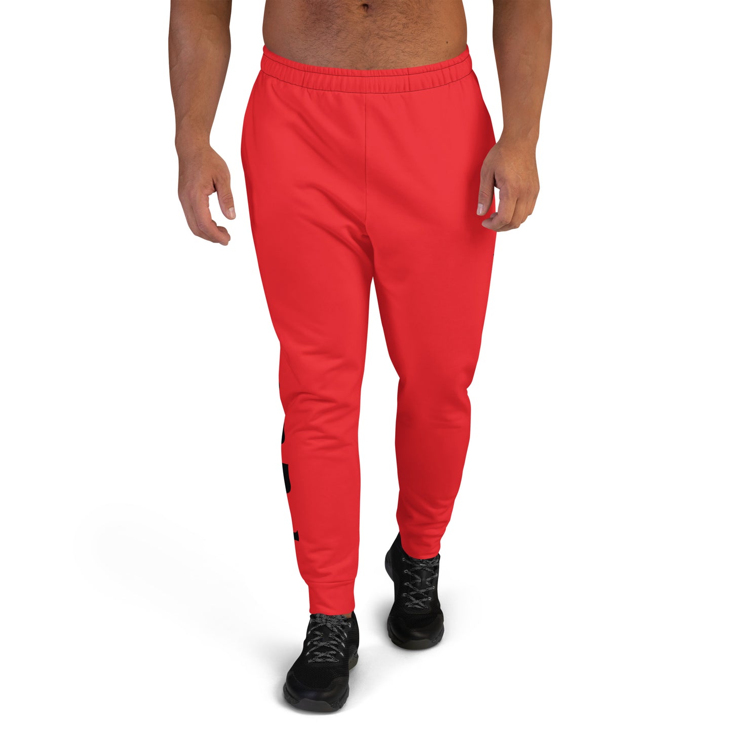 Dope Soul Men's Joggers (Black/Red)