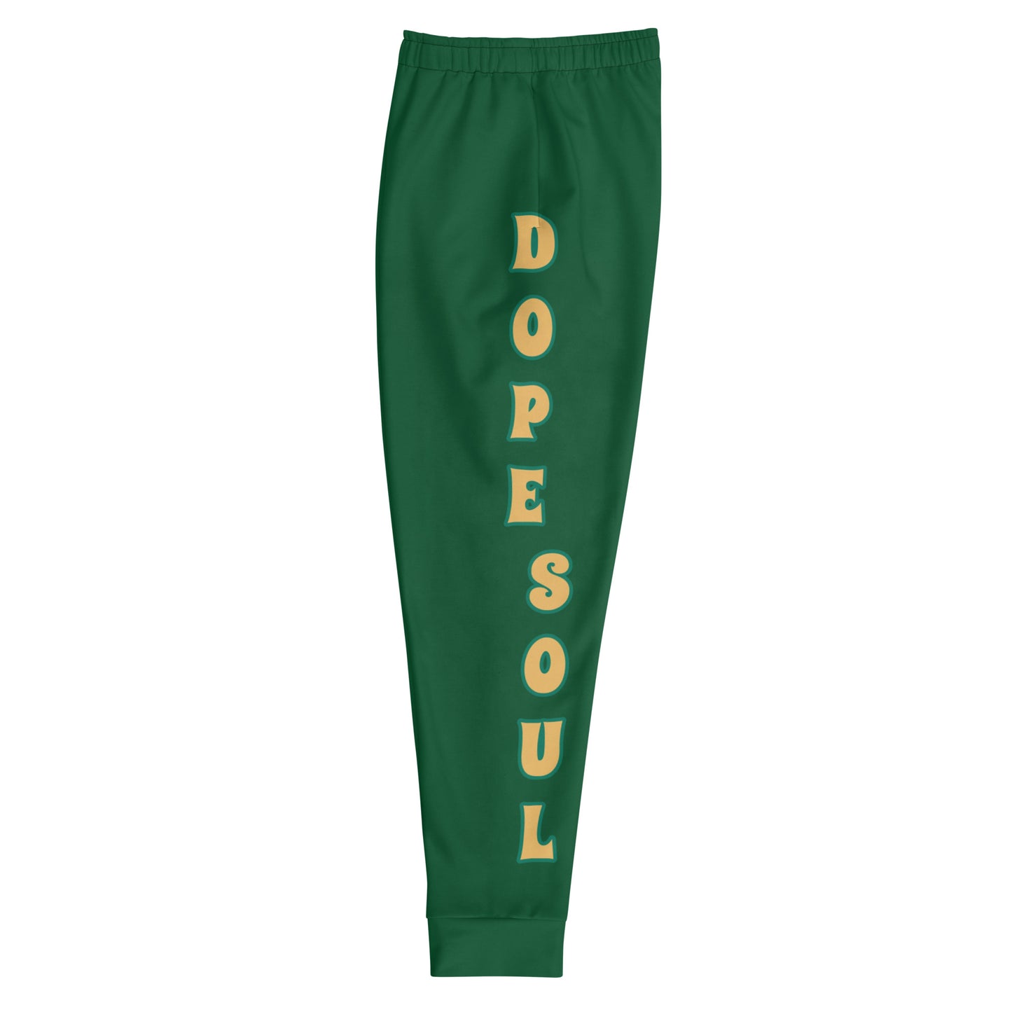 Dope Soul Men's Joggers (Gold/Green)