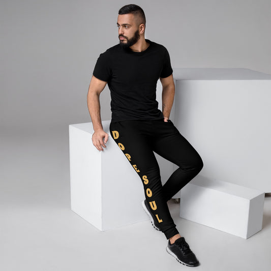 Dope Soul Men's Joggers (Gold/Black)