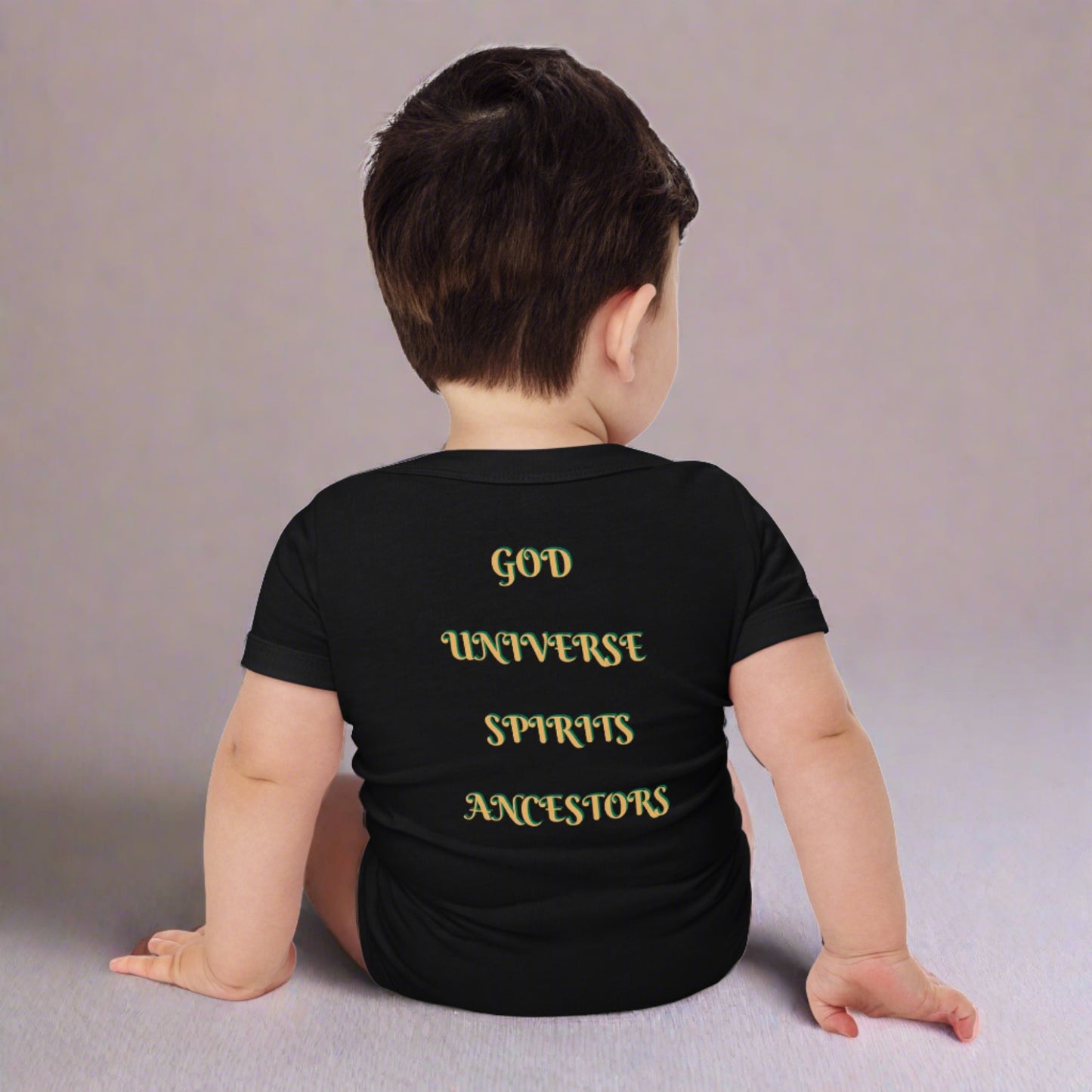 GUSA Defined Baby Onesie