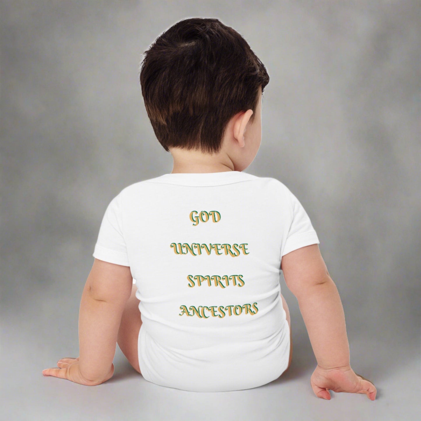 GUSA Defined Baby Onesie
