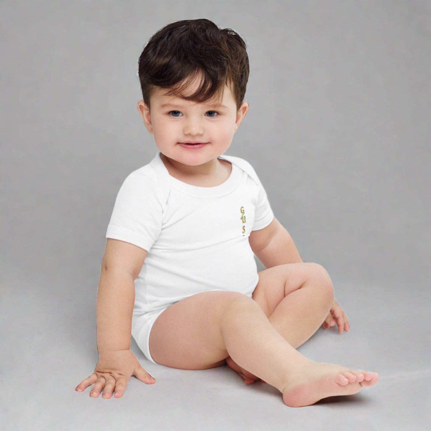 GUSA Defined Baby Onesie