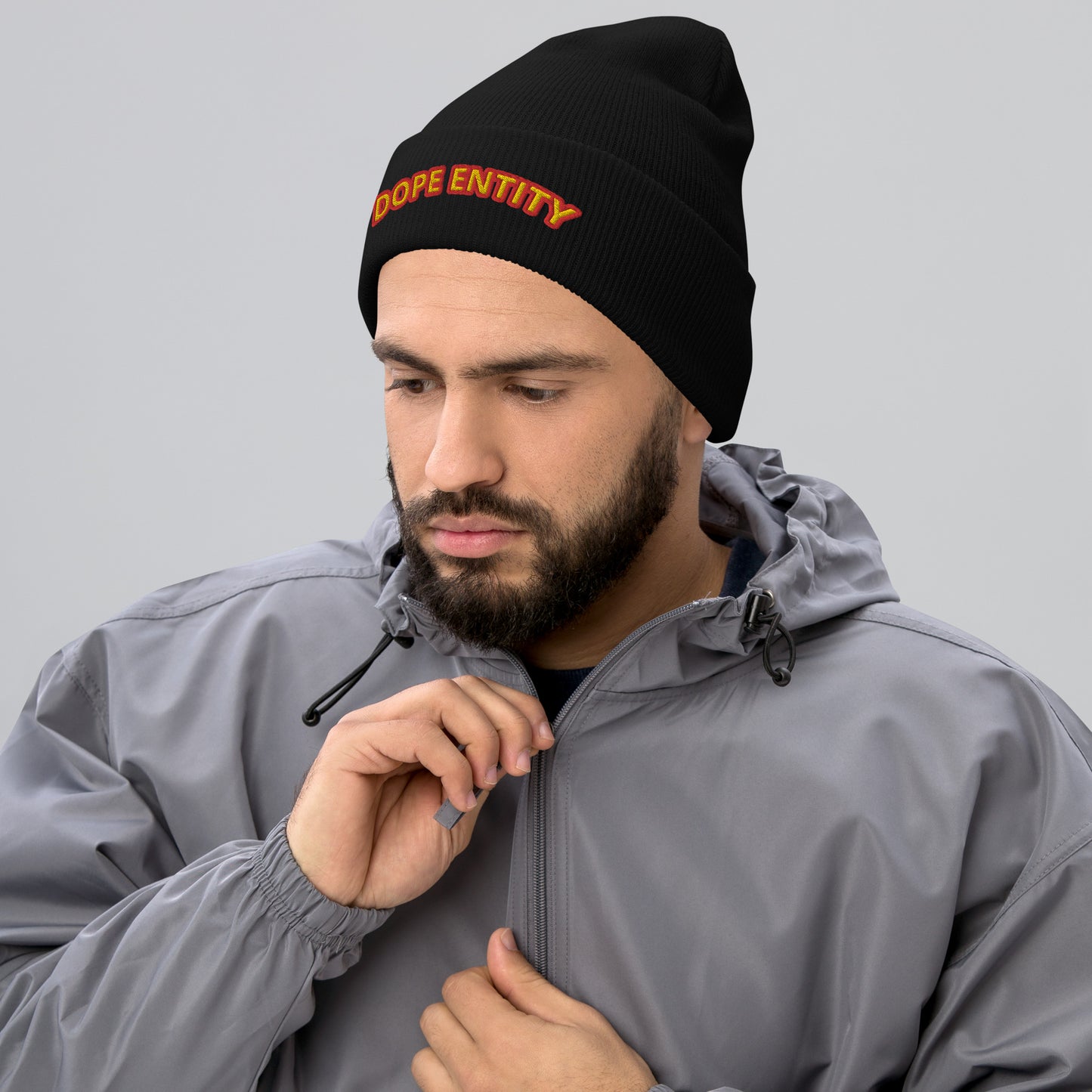Dope Entity Beanie (RedGold)
