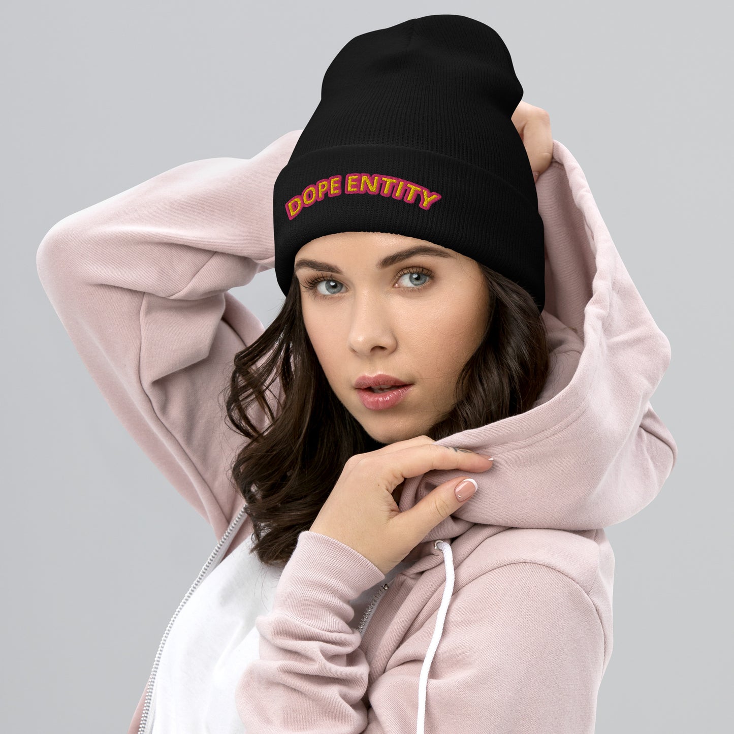 Dope Entity Beanie (PinkGold)
