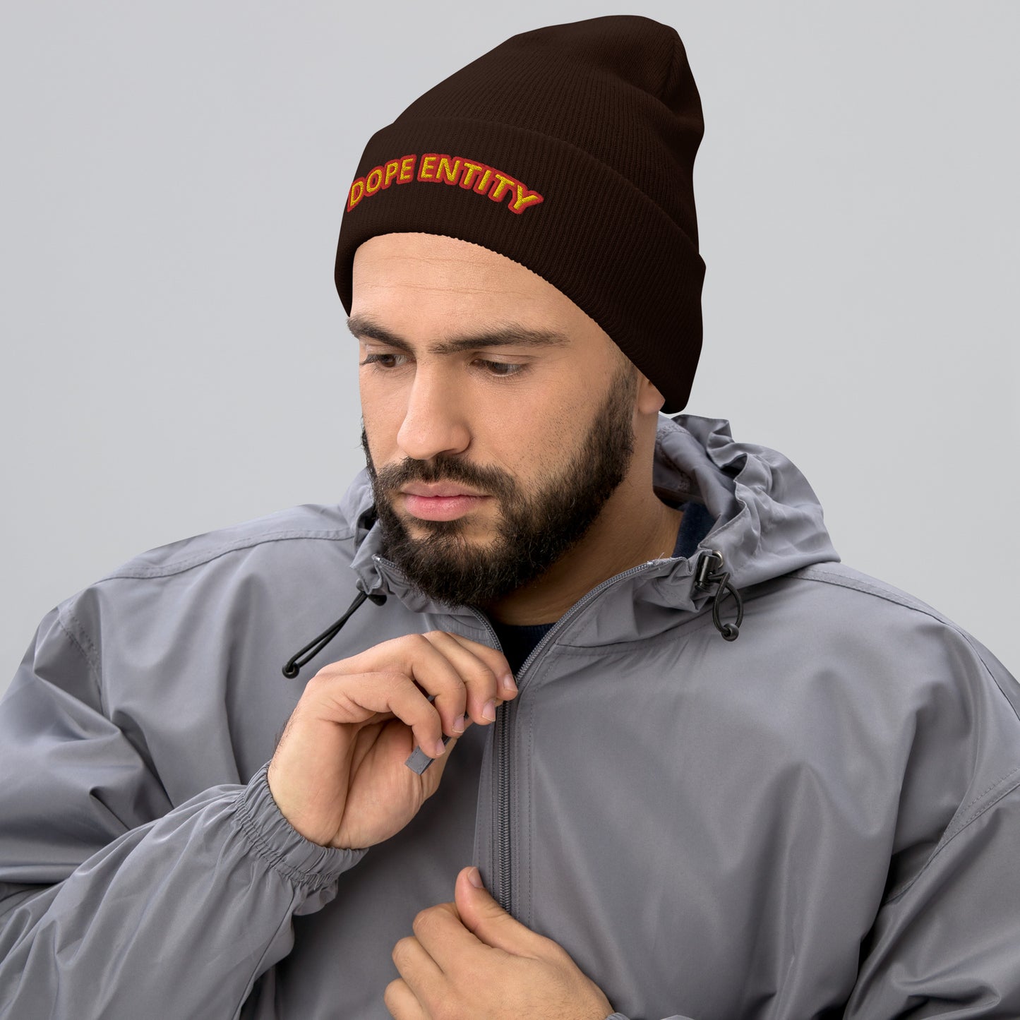 Dope Entity Beanie (RedGold)
