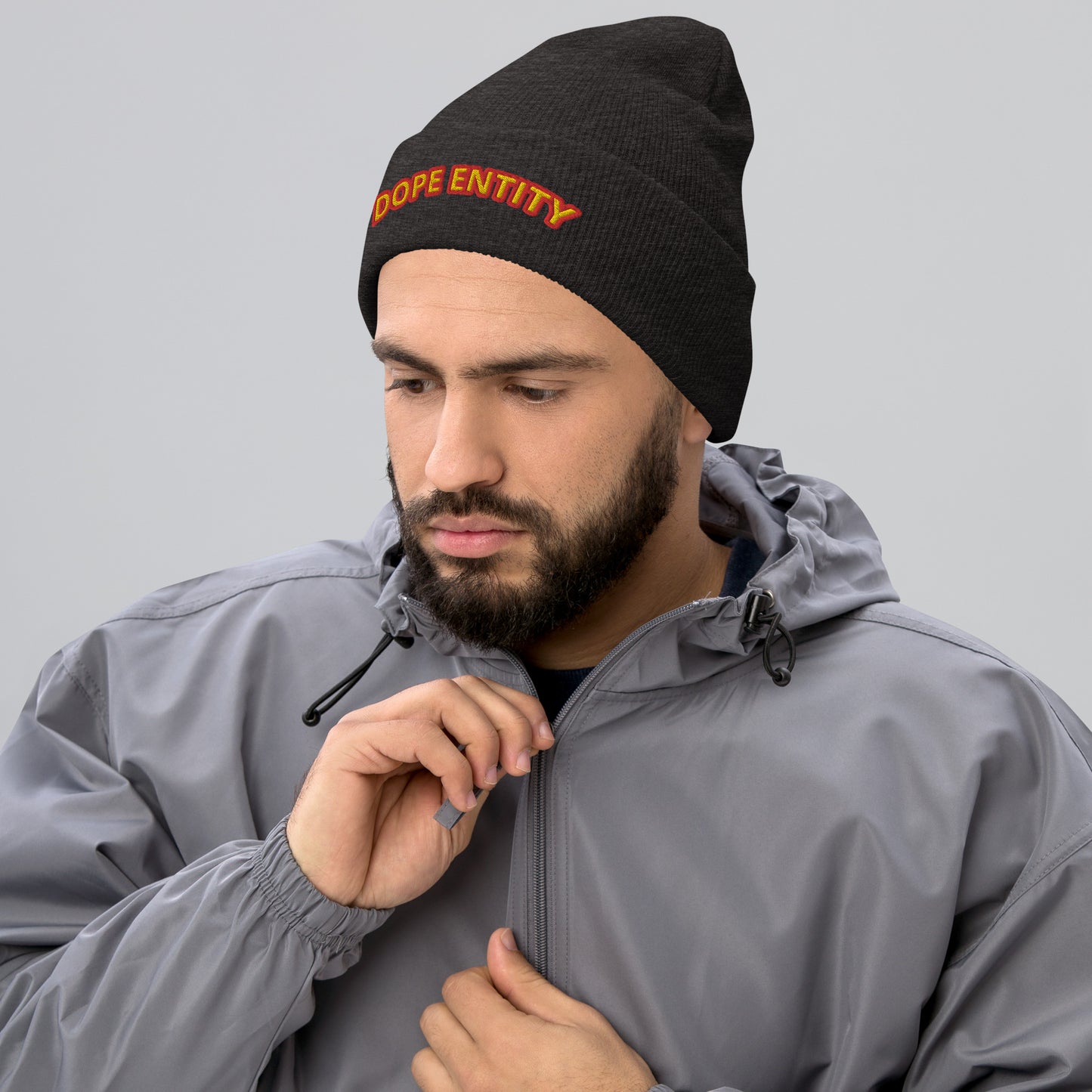 Dope Entity Beanie (RedGold)