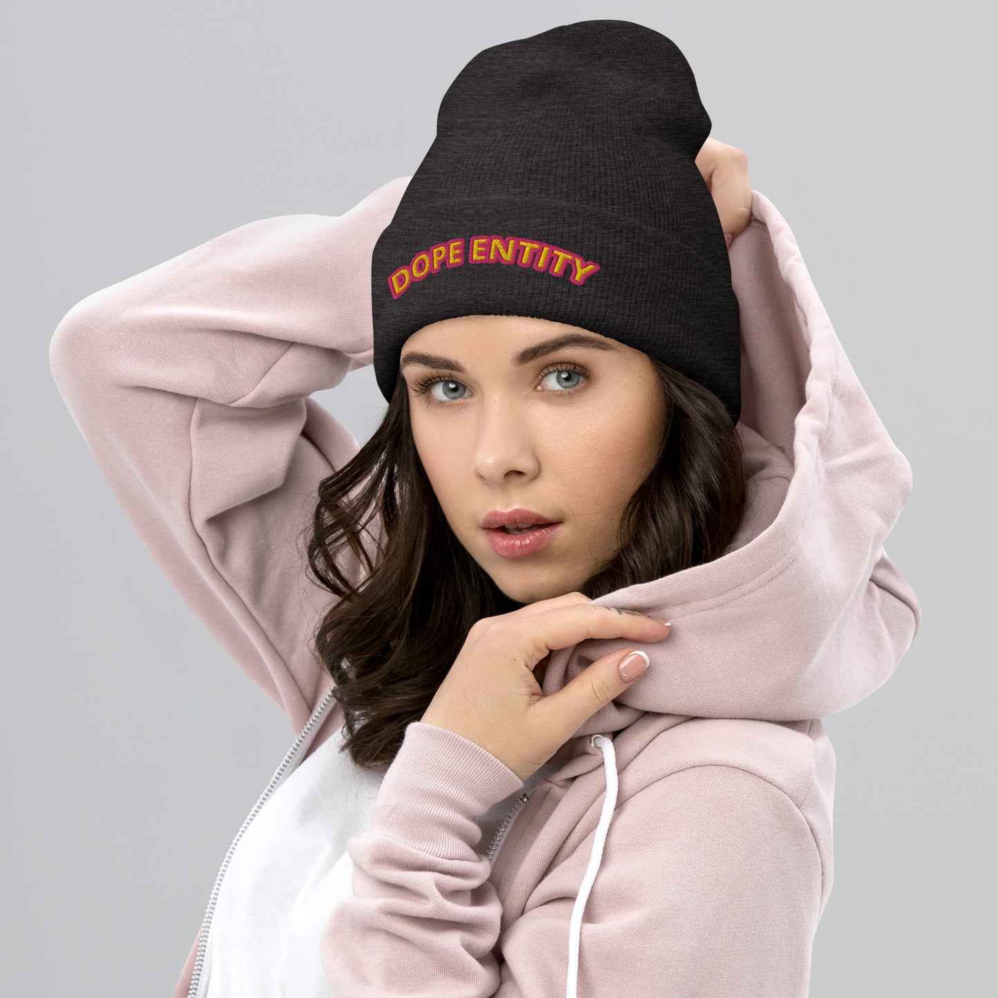 Dope Entity Beanie (PinkGold)