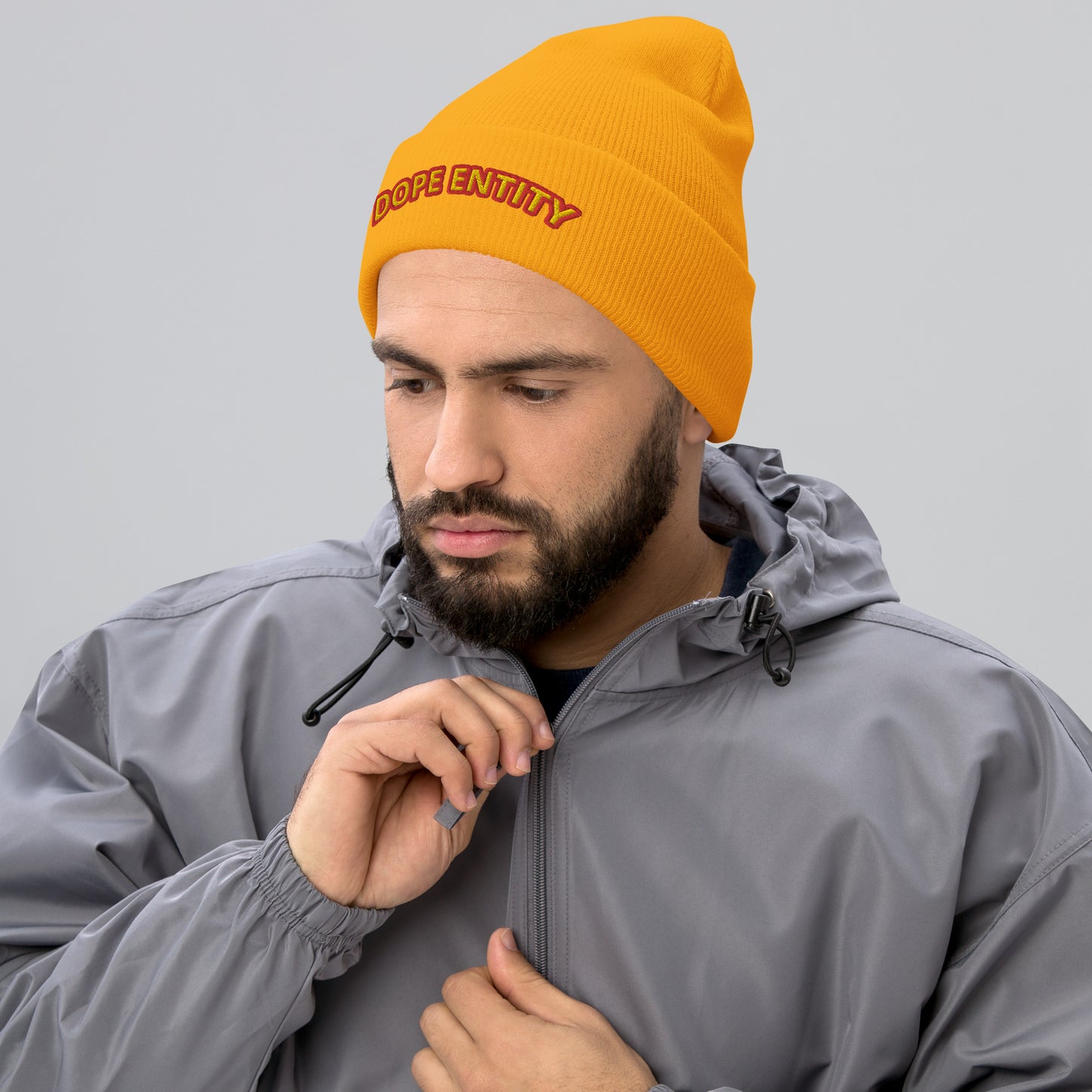 Dope Entity Beanie (RedGold)