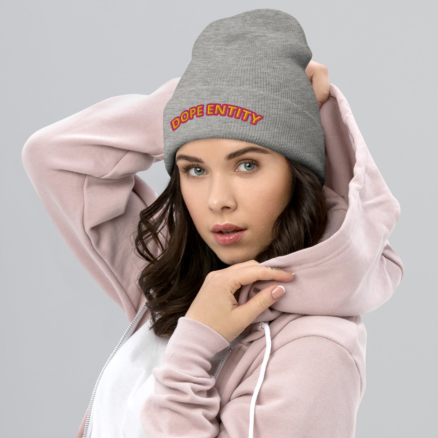 Dope Entity Beanie (PinkGold)