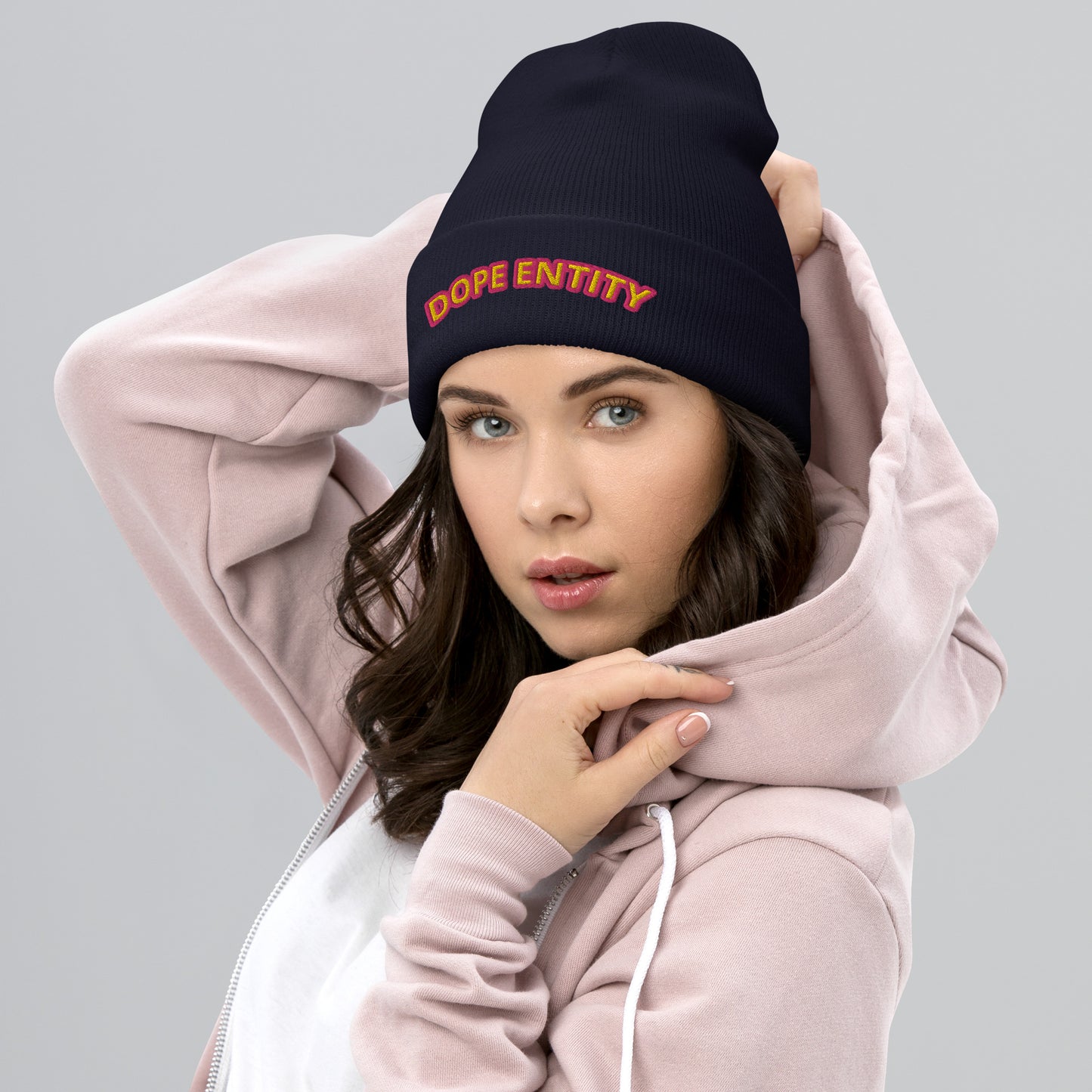 Dope Entity Beanie (PinkGold)