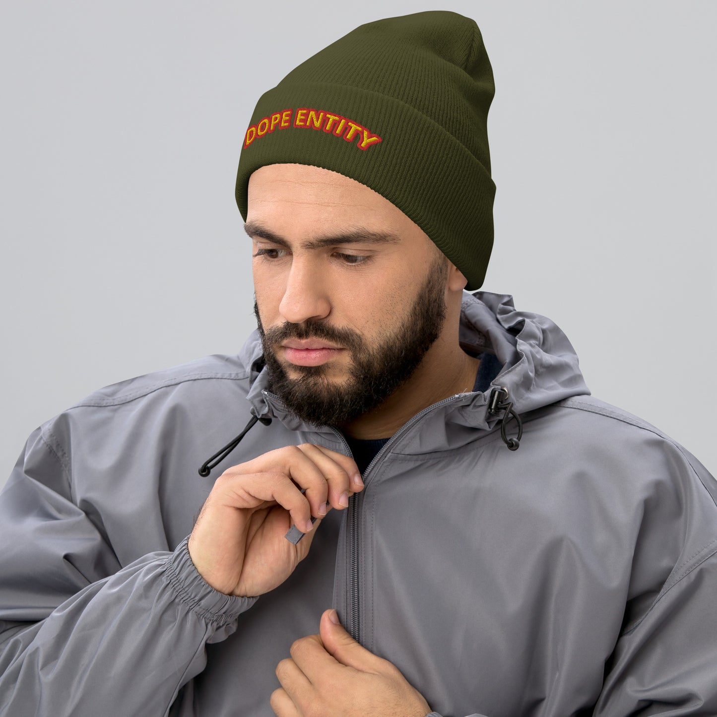 Dope Entity Beanie (RedGold)