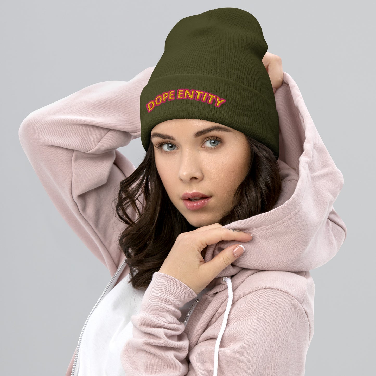 Dope Entity Beanie (PinkGold)