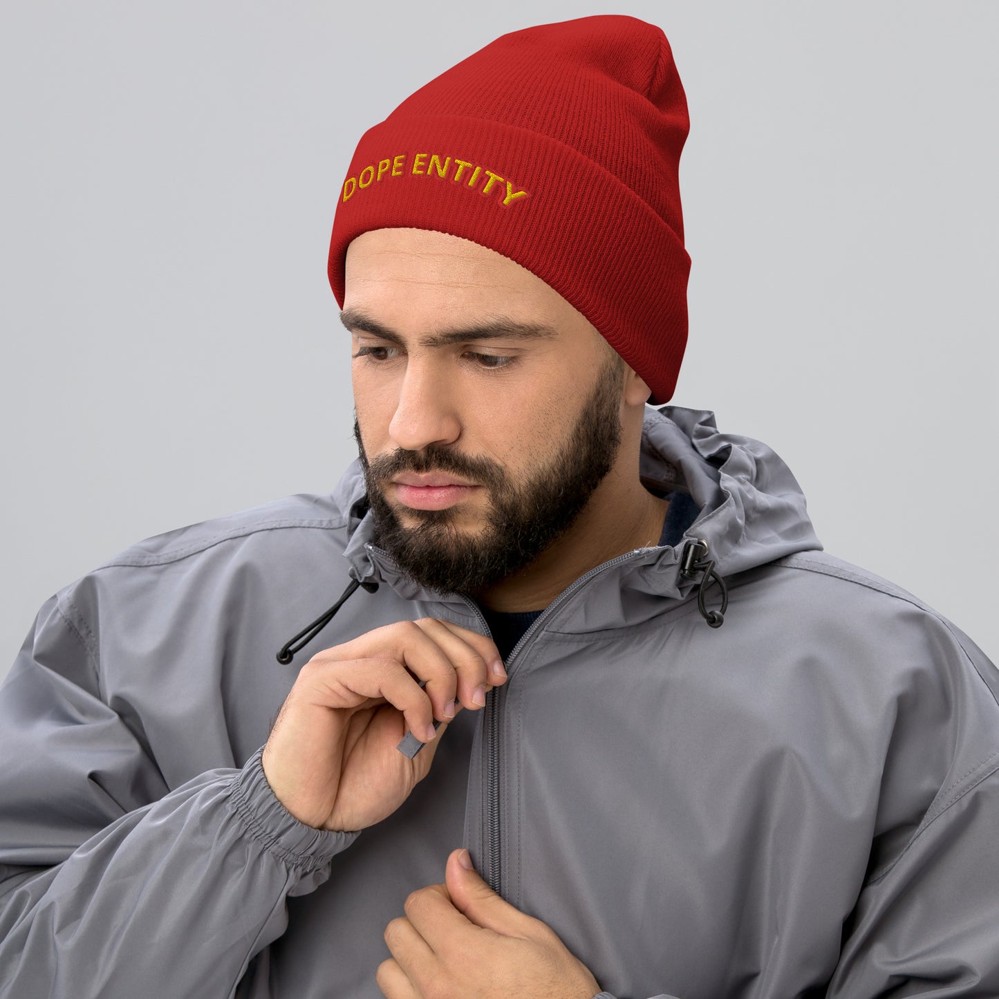 Dope Entity Beanie (RedGold)