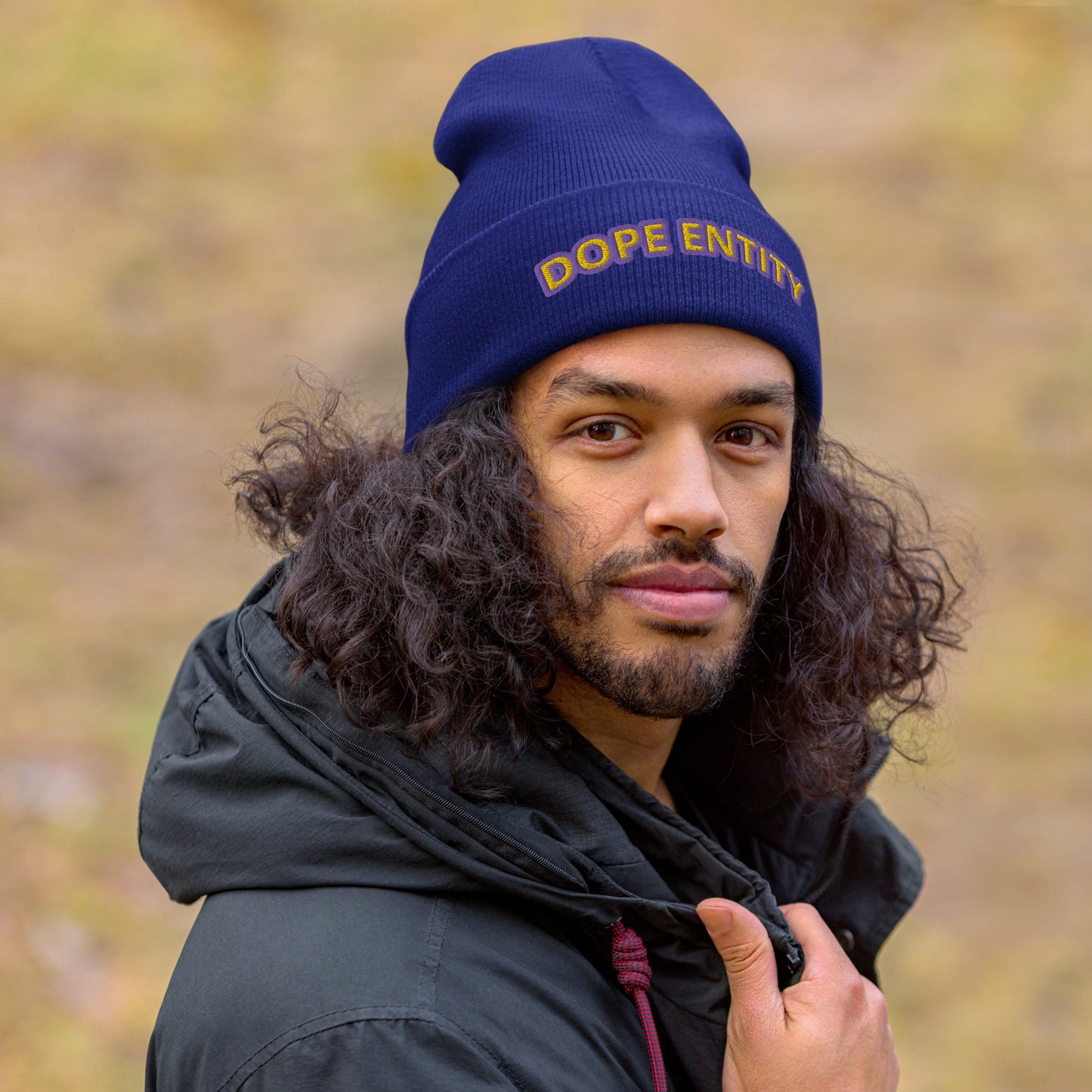 Dope Entity Beanie (PurpGold)