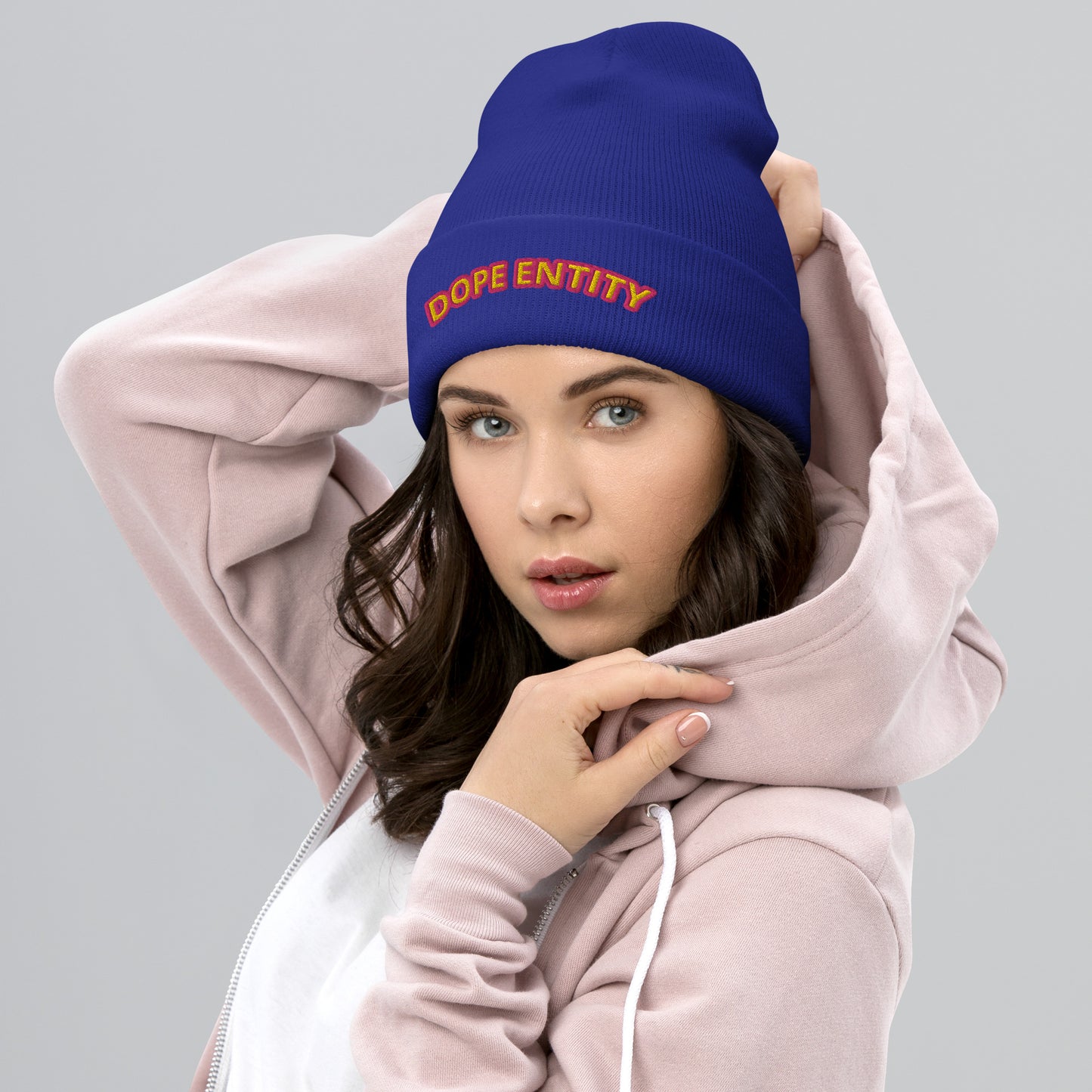 Dope Entity Beanie (PinkGold)