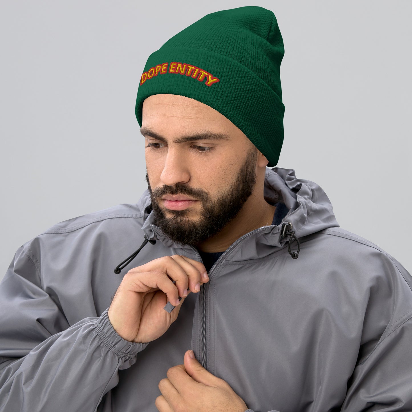 Dope Entity Beanie (RedGold)