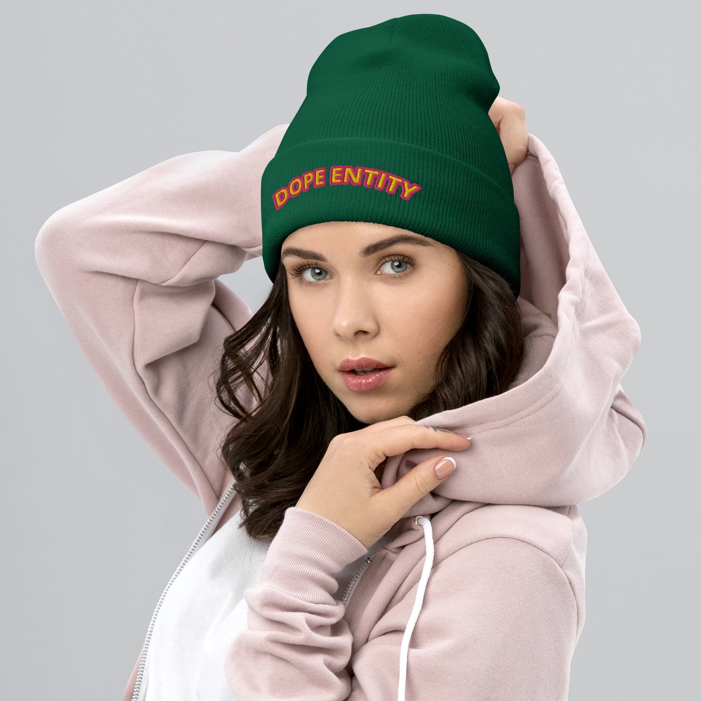 Dope Entity Beanie (PinkGold)