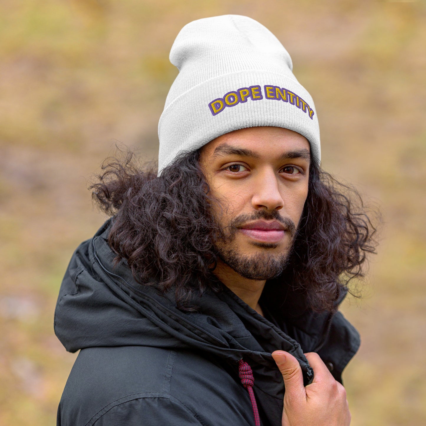 Dope Entity Beanie (PurpGold)