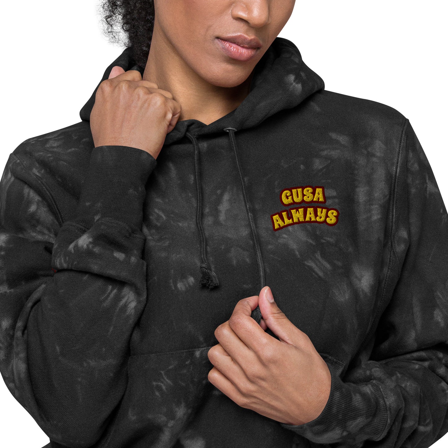 GUSA Always Tie-Dye Unisex Hoodie
