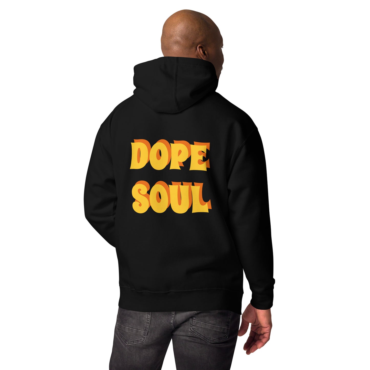 Dope Soul Unisex Hoodie (Yellow/Mango)
