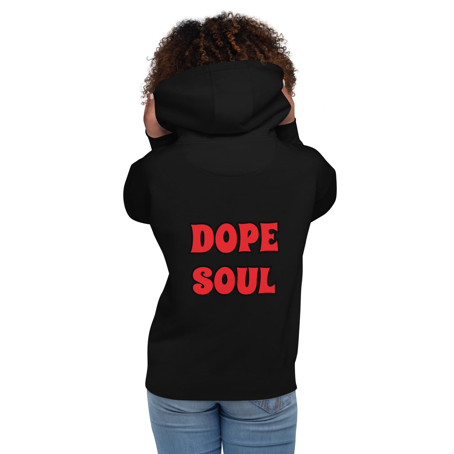 Dope Soul Unisex Hoodie (AllzarinRed)