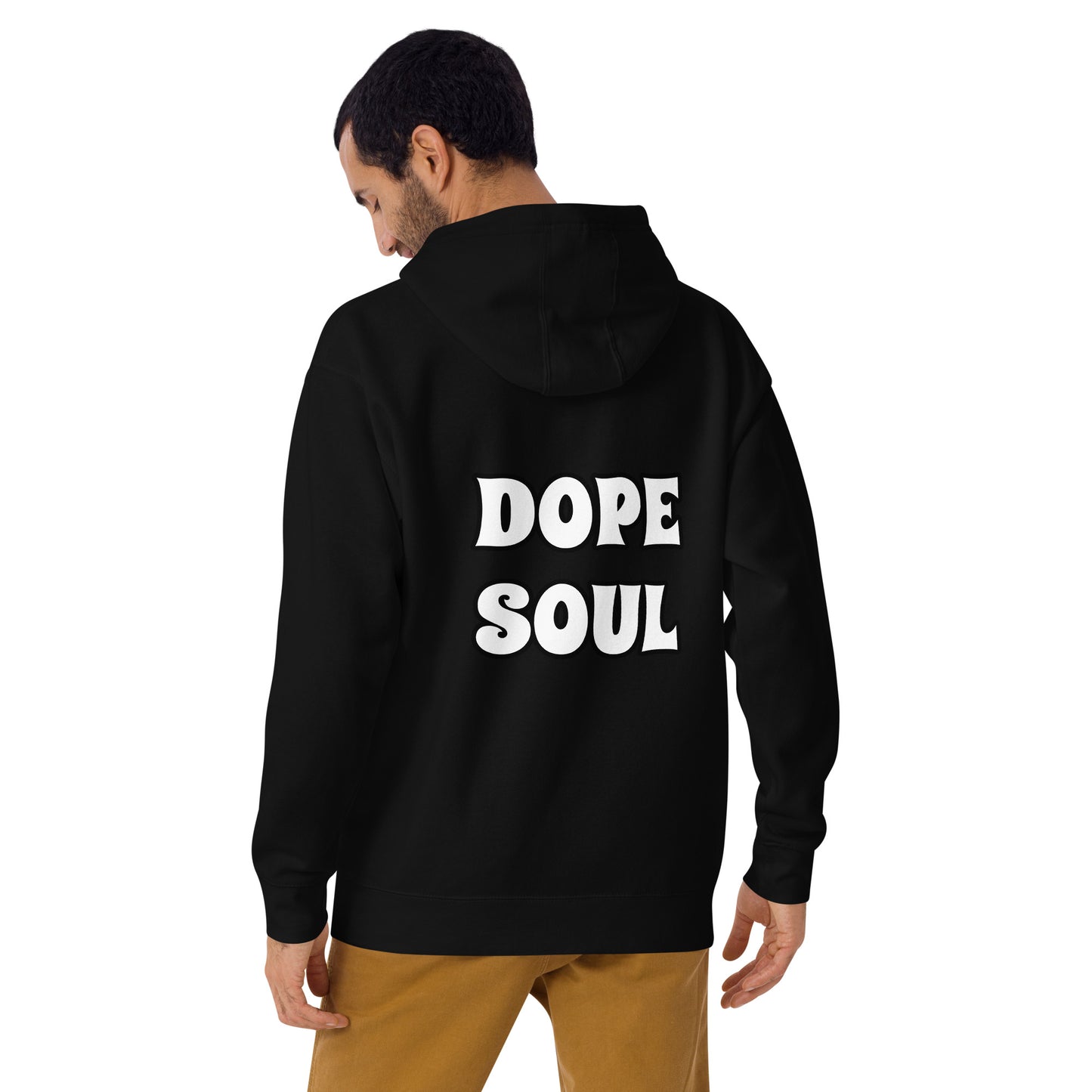 Dope Soul Unisex Hoodie (White)