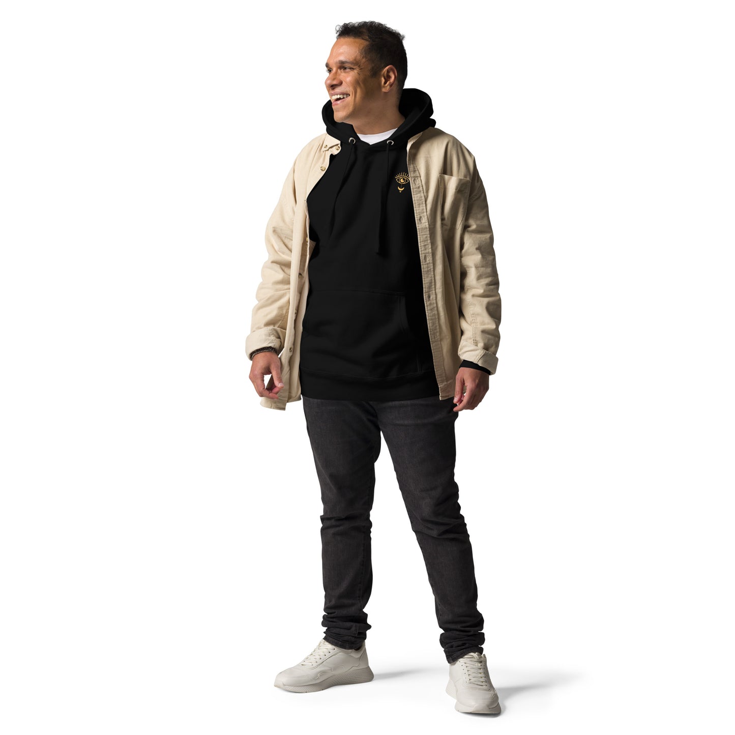 Dope Entity Unisex Hoodie (HarvestGold/ForestGreen)