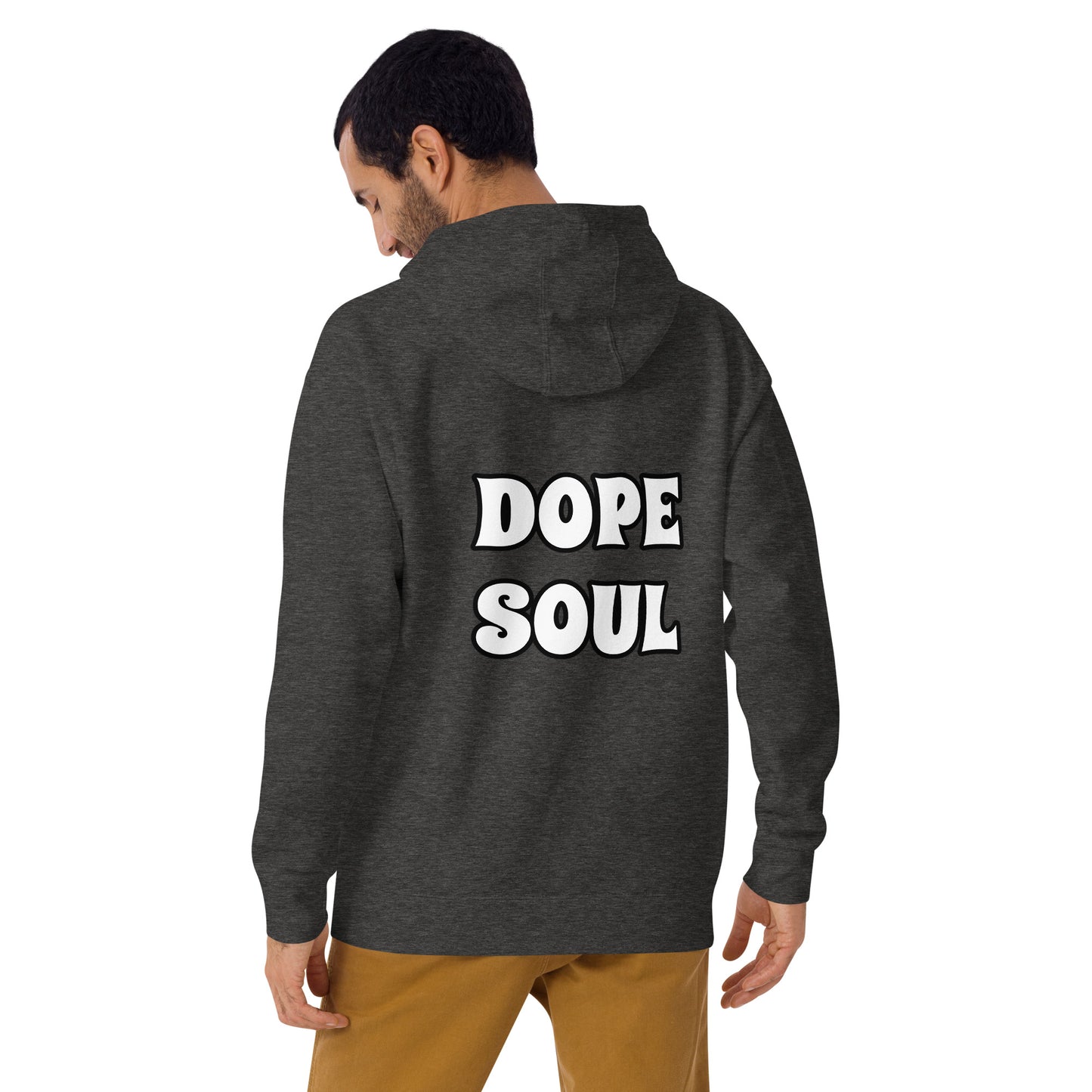 Dope Soul Unisex Hoodie (White)