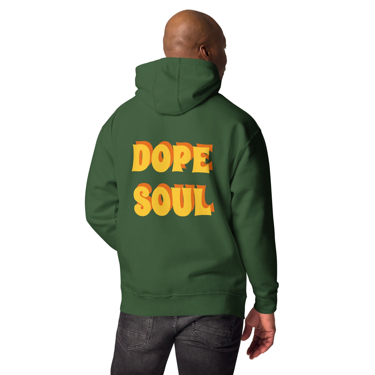 Dope Soul Unisex Hoodie (Yellow/Mango)
