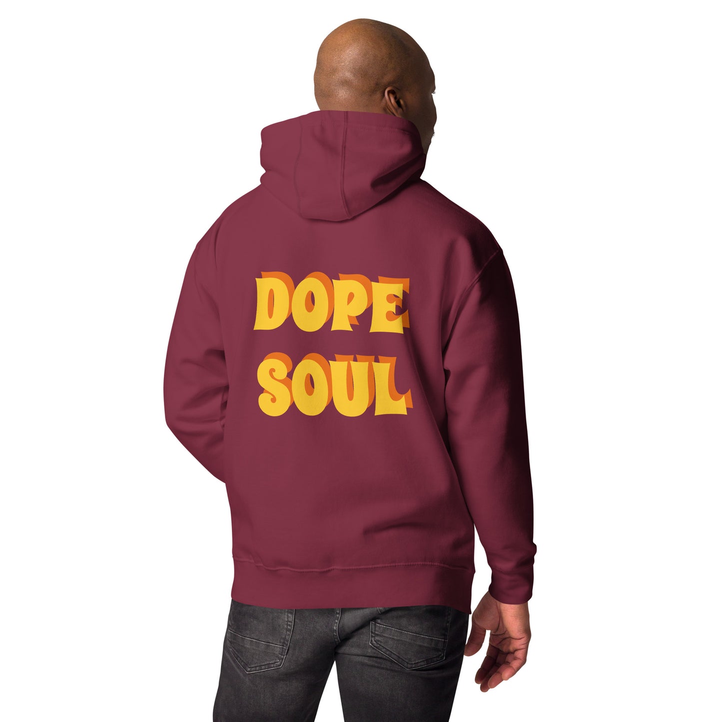 Dope Soul Unisex Hoodie (Yellow/Mango)