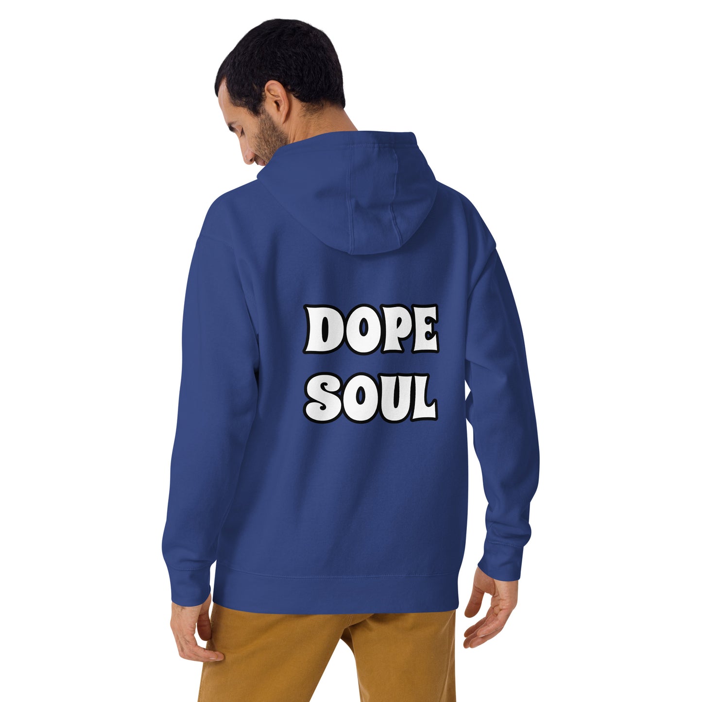 Dope Soul Unisex Hoodie (White)