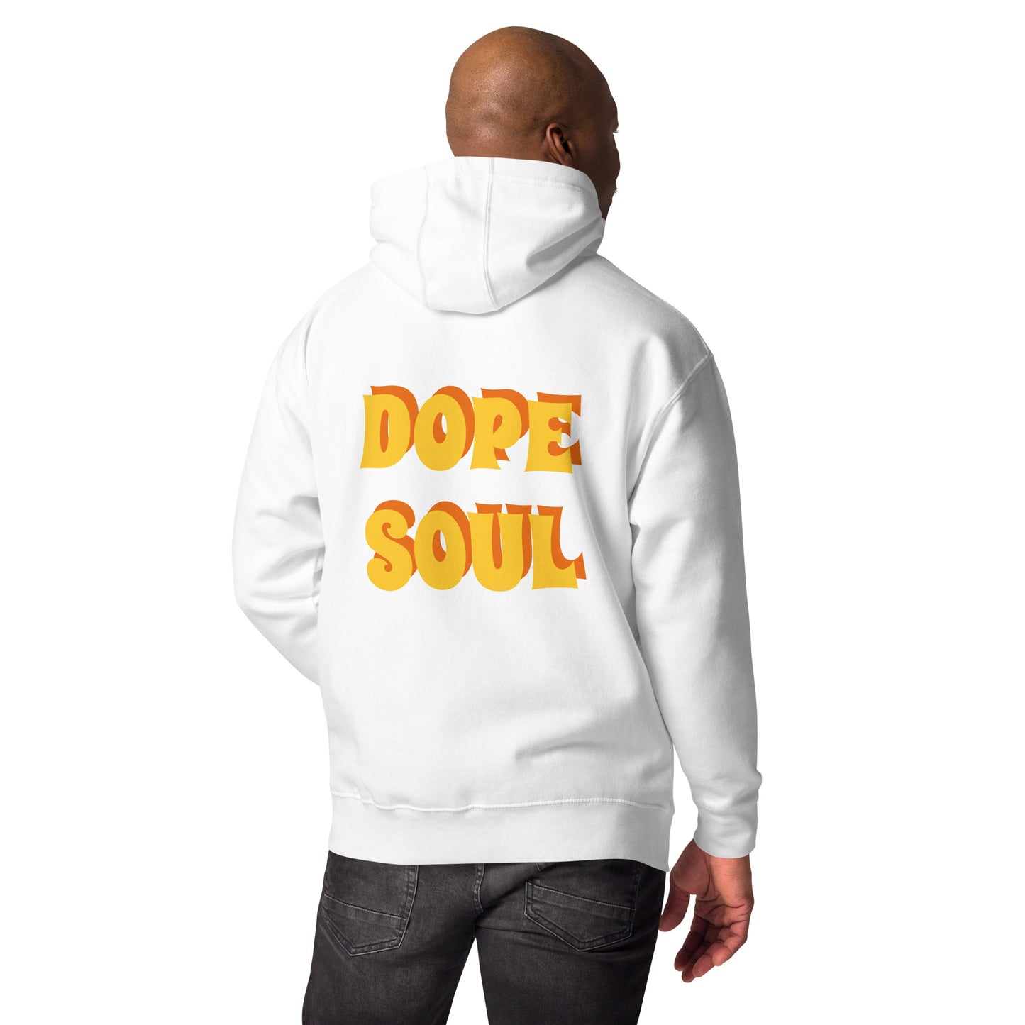 Dope Soul Unisex Hoodie (Yellow/Mango)