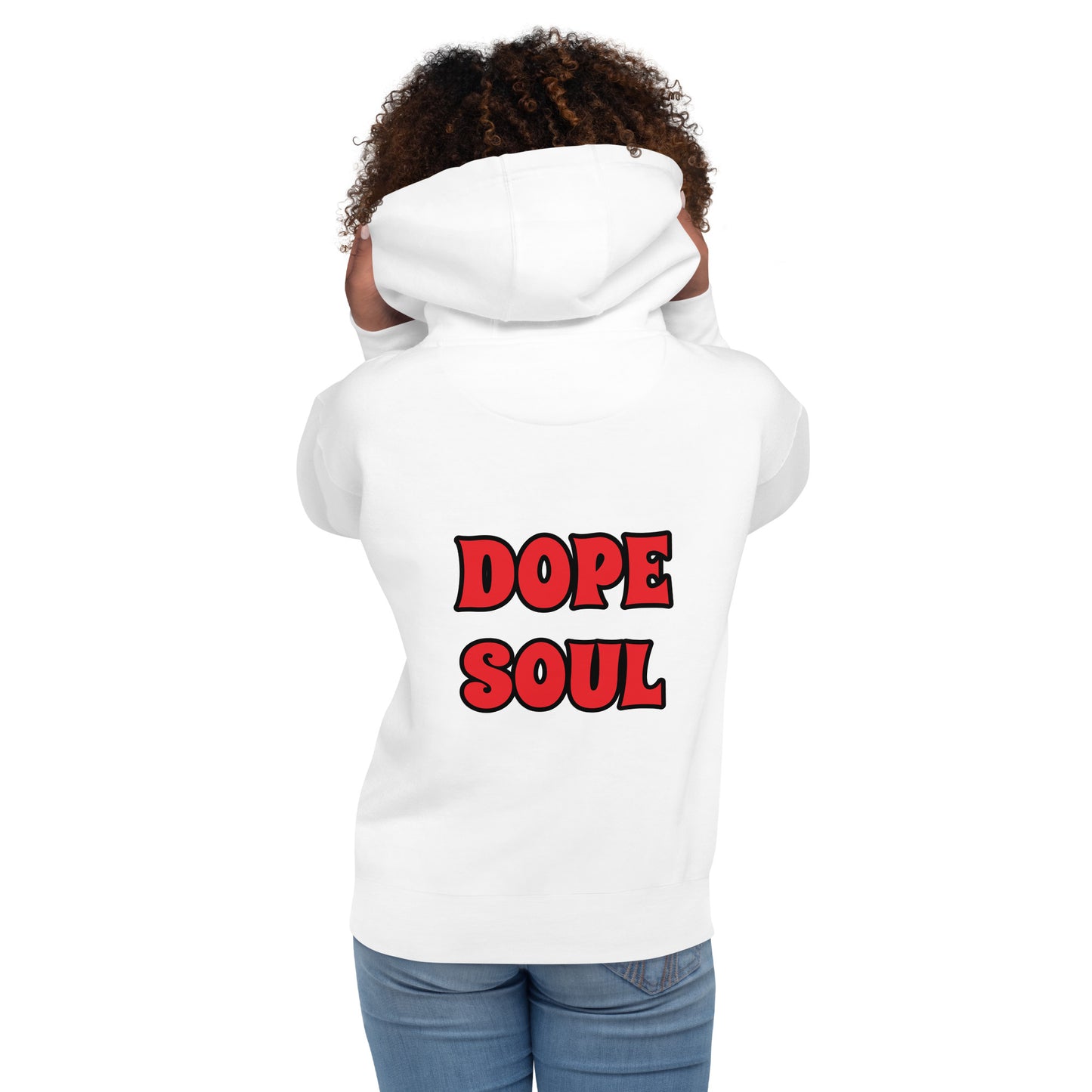 Dope Soul Unisex Hoodie (AllzarinRed)