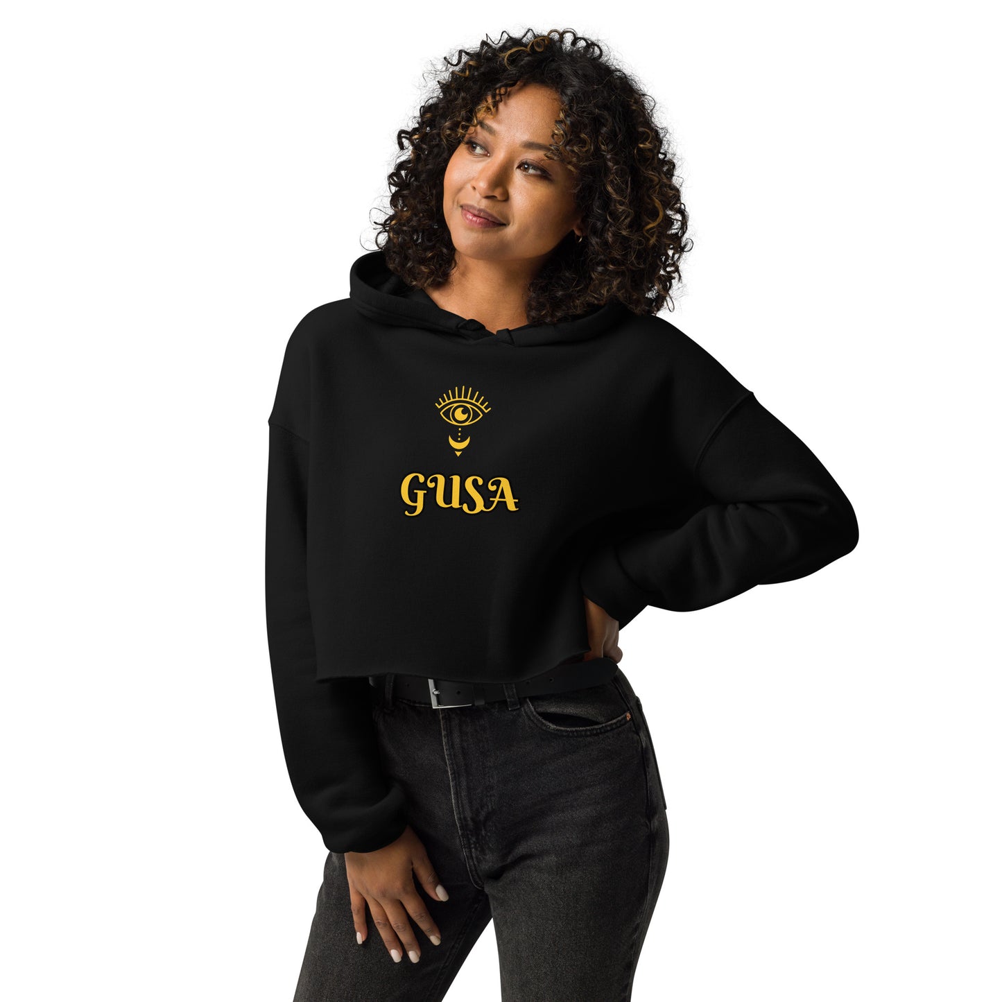 GUSA Crop Hoodie