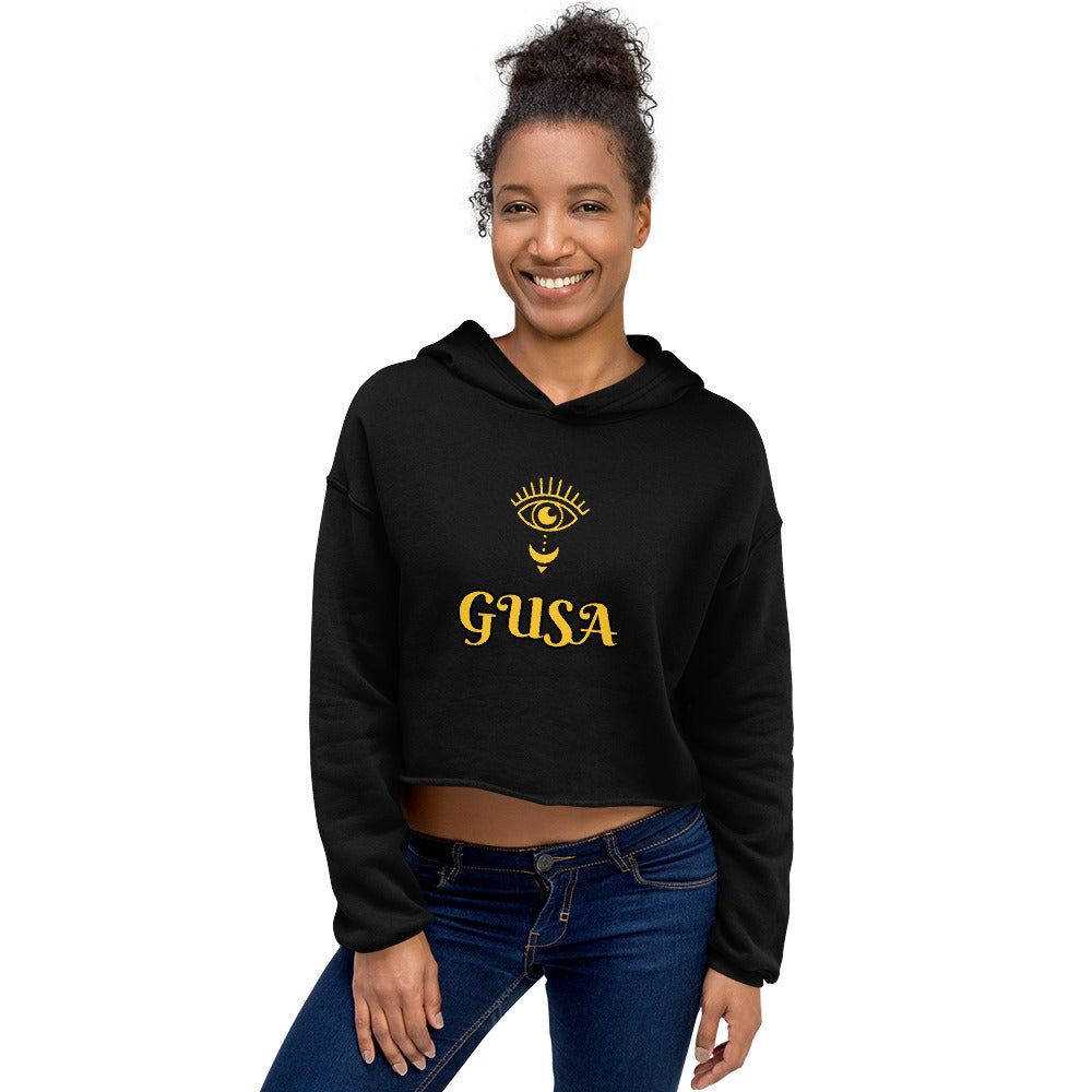GUSA Crop Hoodie