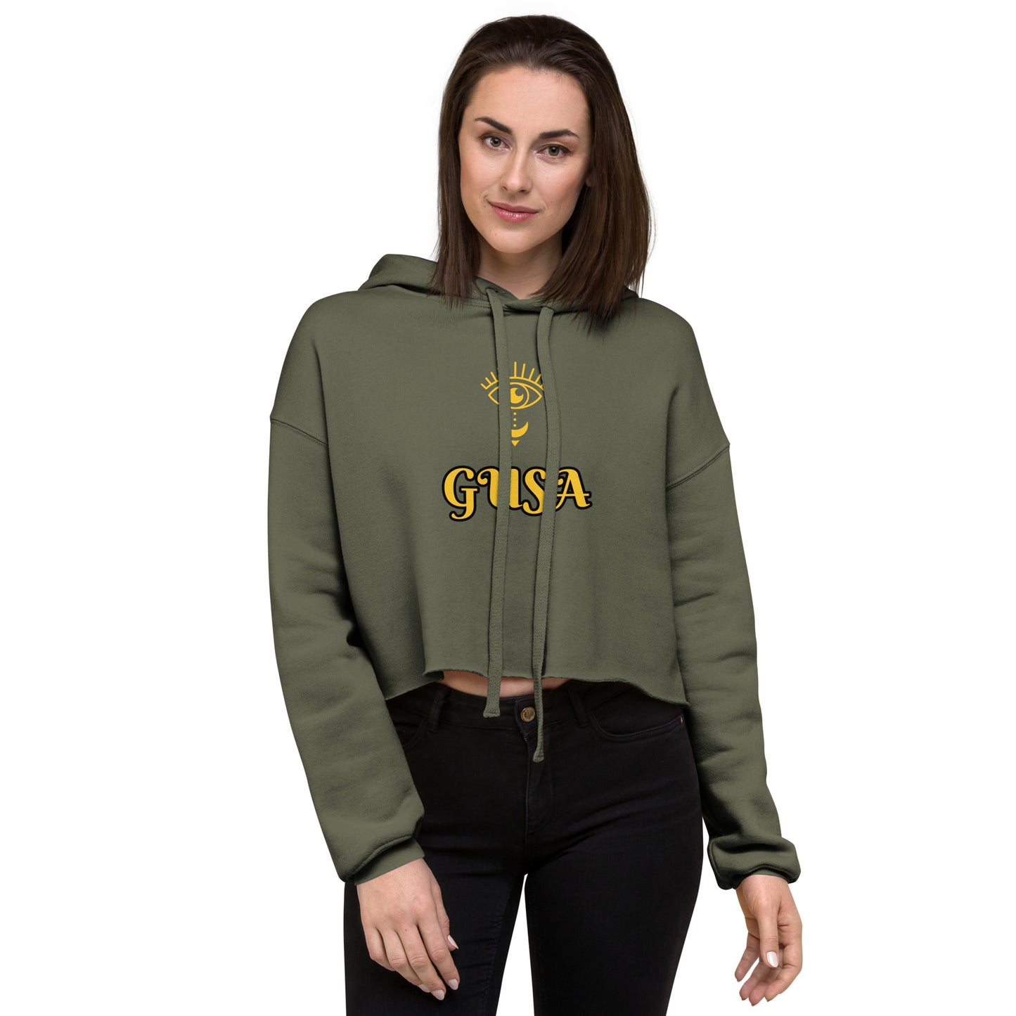GUSA Crop Hoodie
