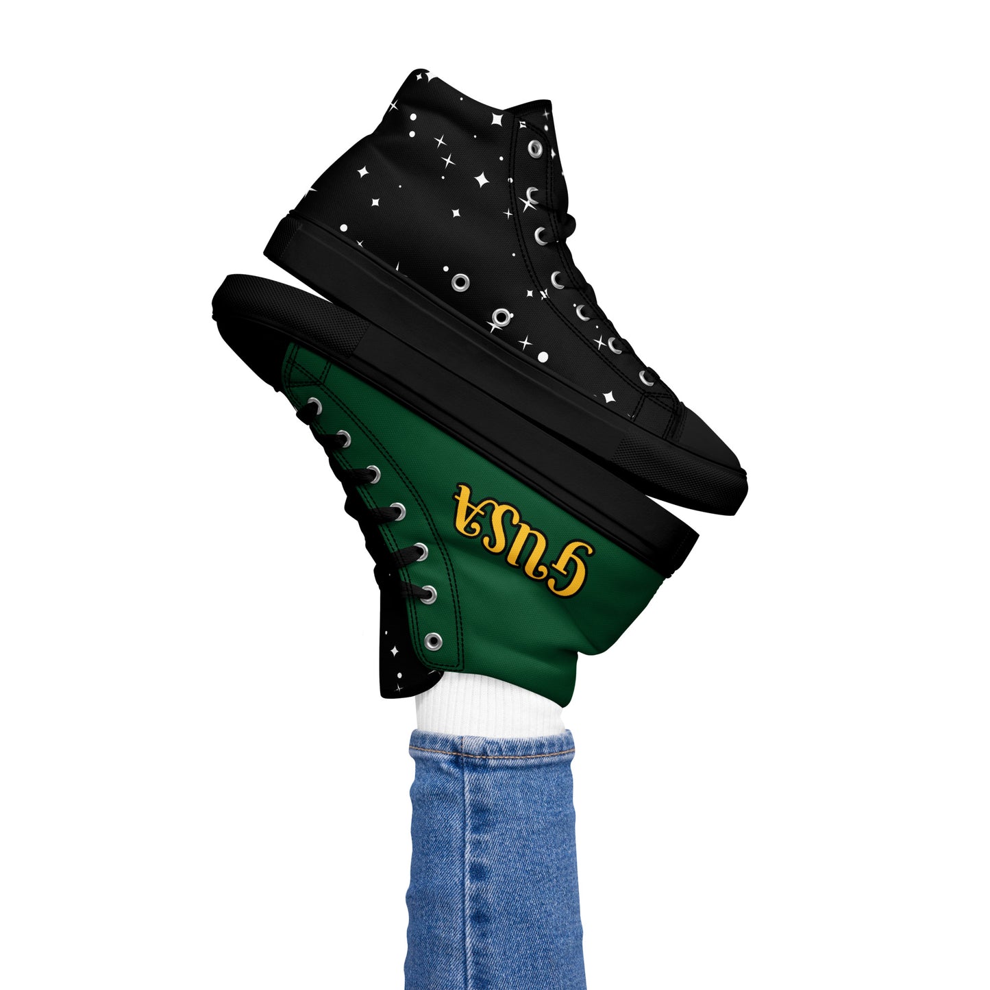 GUSA Green High Tops (F)